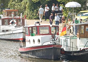 Zuschauertrib�ne Regattastrecke Beetzsee